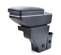 CIENUWPD Accoudoir intérieur Centrale boîte de Rangement accoudoir Voiture-Style décoration pièces Organisateur pour Nissan Note(D Black Thread)