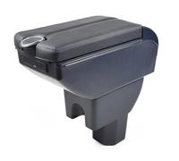 CIENUWPD Accoudoir intérieur,Centrale,boîte de Rangement,Organisateur d'accoudoir,de décoration de Style Automobile,pièces pour Suzuki Ignis(6H Black Thread,)