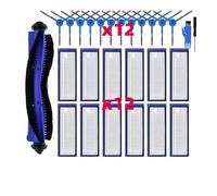 CIENUWPD Aspirateur Robot, Rouleau Principal, Brosse latérale, Chiffons, filtres HEPA, Accessoires pour Eufy RoboVac L70 Hybrid(Set P)