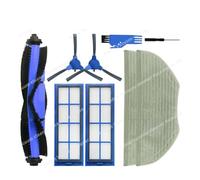 CIENUWPD Aspirateur Robot, Rouleau Principal, Brosse latérale, Chiffons, filtres HEPA, Accessoires pour Eufy RoboVac L70 Hybrid(Set E)