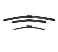 CIENUWPD Balais d'essuie-Glace Avant et arrière pour Voiture,Accessoires de Nettoyage de Pare-Brise,brosses de Nettoyage de vitres,24" 17" 14" pour MG GS AS21 2015-2019(Front Rear 3pcs)