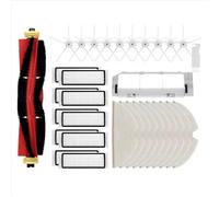 CIENUWPD Brosse Filtre serpillière pour aspirateur pour Xiaomi Mi 1 / 1S SDJQR01RR SDJQR02RR SDJQR03RR pour Roborock E2 E3 E4 E5 S4 S4 Max S5