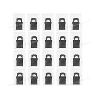 CIENUWPD Brosse latérale Principale Filtre Sac en Tissu pour serpillière pour Dreame L10s Pro Ultra Heat / L10s Ultra Gen 2 D20 Ultra pour Mova E30 Ultra(Set O)