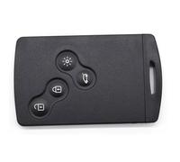 CIENUWPD Coque de clé de Voiture à Distance, Lame d'insertion d'origine, 4 Boutons pour Renault Clio Laguna Koleos Logan Megane 2 3 Scenic Duster