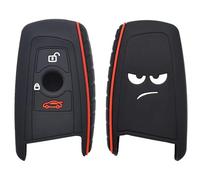 CIENUWPD Étui en Silicone pour clé télécommande à 3 Boutons pour BMW E30 E34 E36 E39 E46 F10 F11 F31 G30 M1 M2 X1 F48 X3 X4 X5 2013 2014