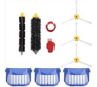 CIENUWPD Filtre de Brosse latérale Principale pour Roomba 600 Series 605 606 610 615 620 625 630 632 639 650 660 671 675 681 696