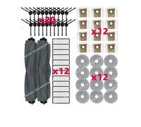 CIENUWPD Fournitures Accessoires Brosse latérale Principale Chiffons de Nettoyage Filtre HEPA Sacs à poussière Pièces pour Dreame Bot L20 Ultra / L30 Ultra / X20 Pro(Set T)