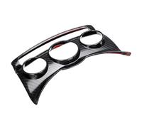 CIENUWPD Garniture de Console Centrale de Voiture en Fibre de Carbone ABS, Couvercle de commutateur d'air pour BMW Mini Cooper F55 F56 F57