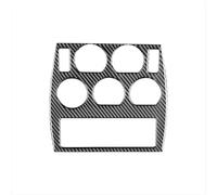 CIENUWPD Garniture Panneau Console Centrale Voiture en Fibre Carbone véritable, Accessoires intérieurs pour Chevrolet Corvette C3 1968-1982