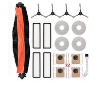 CIENUWPD Kit d'accessoires Pièces d'aspirateur Brosse latérale Principale Sacs à poussière pour Balai pour xiaomi X20 Max Pro