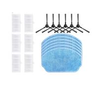CIENUWPD Kit de Remplacement pour aspirateur Robot, Brosse latérale, Filtre Hepa, Chiffons, Accessoires et pièces de Rechange pour Haier TL30U1 / Uoni S2(Set G)