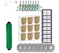CIENUWPD Kit de Remplacement pour iRobot Roomba Plus 505405 Combo, Brosse Principale, Brosse latérale, Filtre HEPA, Sac à poussière, Accessoires (41 pièces)