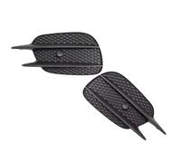 CIENUWPD Lot 2 grilles Protection pour phares antibrouillard Avant pour Mercedes-Benz E-Class W213 E200 E260 E300 E350 E400 2016-2020 2138856700 2138856800(Black)