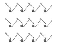 CIENUWPD Lot de 12 pièces de Rechange pour Brosse latérale Lavable pour aspirateur pour Roborock QV 35A / QR 598 / QR 798(As Shown)