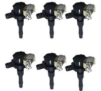 CIENUWPD Pack de 6 bobines d'allumage pour BMW 323i 323is 352i 328i 330i 528i 540i 740iL 750iL 840Ci M3 M5 1996-2003 12131748017 12131748018
