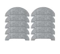 CIENUWPD Pièce de Rechange pour aspirateur Robot, serpillière de Rechange, Chiffon, Accessoires pour Proscenic 850T(10 Mops)