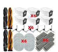 CIENUWPD Pièces Brosse Filtre Vadrouille Tissu Sac Argent Module pour Dreame L40S Pro Ultra / X50s Pro Ultra / L40s Ultra, pour Mova P50s Ultra(S)