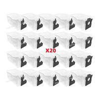 CIENUWPD Pièces Brosse Filtre Vadrouille Tissu Sac Argent Module pour Dreame L40S Pro Ultra / X50s Pro Ultra / L40s Ultra, pour Mova P50s Ultra(N)