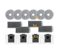 CIENUWPD Pièces Brosse Principale Filtre Chiffon de vadrouille Sac à poussière pour Dreame X50 Ultra X50 Master L50 Pro Ultra pour MOVA V50 Ultra(14PCS)