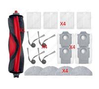 CIENUWPD Pièces Brosse Principale Filtre Chiffon de vadrouille Sac à poussière pour Roborock Q7 M5 / Q7 M5+ / Q7 L5 / Q7 L5+ / Q7 TF / Q7 TF+ / Q7B / Q7T+ Plus(17PCS)