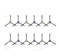 CIENUWPD Pièces d'aspirateur, Brosse latérale, Filtre, Chiffon de Nettoyage, Accessoires pour ILIFE V3x pour Polaris PVCR 6003 / PVCRDC 6004(Set B)