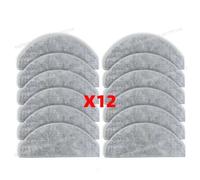 CIENUWPD Pièces d'aspirateur Brosse latérale Filtre HEPA Chiffon de Nettoyage Accessoires pour Polaris PVCR 4250/4260(12 Mops)