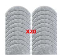 CIENUWPD Pièces d'aspirateur Brosse latérale Filtre HEPA Chiffon de Nettoyage Accessoires pour Polaris PVCR 4250/4260(20 Mops)