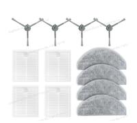 CIENUWPD Pièces d'aspirateur Brosse latérale Filtre HEPA Chiffon de Nettoyage Accessoires pour Polaris PVCR 4250/4260(Set 1)