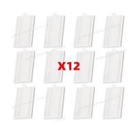 CIENUWPD Pièces d'aspirateur, Filtre, Brosse latérale, Chiffon de Nettoyage, Sac à poussière, Accessoires de Remplacement pour iLife V9 / V9 Pro / G9 / G9 Pro / A12 Pro(12 Filters)