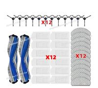 CIENUWPD Pièces d'aspirateur Rouleau Principal Brosse latérale Filtre HEPA Tampon de vadrouille Chiffon Accessoires pour ECOVACS N20 / N20 Plus / N20 Pro Plus(Set G)