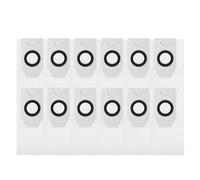 CIENUWPD Pièces de Rechange Accessoires Rouleau Principal Brosse latérale Filtre HEPA Chiffon de vadrouille Sac à poussière pour Midea V12 pour Eureka J12 Ultra(12PCS a)