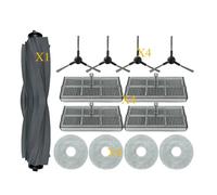CIENUWPD Pièces de Rechange pour aspirateur Principal, Rouleau Tricut, Brosse latérale, Filtre HEPA, Chiffon de Nettoyage, Sac à poussière, Accessoires pour Dreame Mova E30 Ultra(13PCS)