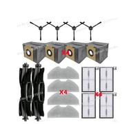 CIENUWPD Pièces de Rechange pour aspirateur Robot, Rouleau Principal, Brosse latérale, Filtre HEPA, serpillière, Chiffon, Sac à poussière, Accessoires pour Eufy X8 Pro Ses(Set Y)