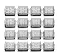 CIENUWPD Pièces de Rechange pour aspirateur Sec et Humide sans Fil avec Brosse à Rouleau Souple et Filtre HEPA pour Roborock Flexi Pro/Flexi(16 Filters)