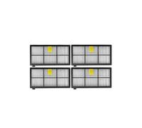 CIENUWPD Pièces de Rechange pour iRobot Roomba séries 800, 980, 990, 900, 896, 886, 870, 865 et 866, Filtre HEPA, Brosse latérale et Rouleau (A)