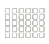 CIENUWPD Pièces de Rechange pour Nettoyeur de vitres Automatique, Tampon de vadrouille, Chiffon de vadrouille, Accessoires pour ECOVACS Winbot Mini, W-CC02-0012(30PCS)