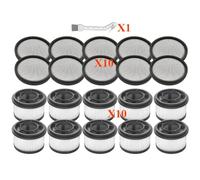 CIENUWPD Pièces de Rechange pré-Post-Filtre pour Dreame T10 / T20 / T20 Pro / T30 / T30 Neo / R10 / R10 Pro / R20 pour Xiaomi G9 / G10(21PCS)