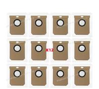 CIENUWPD Pièces de Sac à poussière pour Ceccotec Conga 16090/8490 Ultimate / 8090 Ultra / 9090 AI, pour Eufy L50 L60 Ses, pour Everybot Q5, pour Roidmi Eve CC(12 PCS)