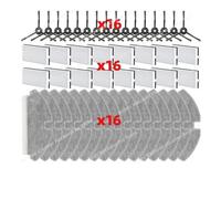 CIENUWPD Pièces détachées pour aspirateur Robot, Brosse latérale, Filtre Hepa, Chiffon de Nettoyage, Accessoires pour Dreame pour Mova M1 / Trouver M1(Set M)