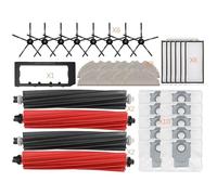 CIENUWPD Pièces détachées pour aspirateur Robot, Sac à poussière, Brosse Principale, Filtre Hepa, Balai de Remplacement pour Roborock Q5 Pro/Q5 Pro+/Q8 Max/Q8 Max+(37PCS)