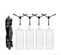 CIENUWPD Pièces principales Filtre à Brosse latérale pour TP-Link Tapo RV30 Plus /RV20 Mop Plus/RV10 Plus/ RVA100, pour Philips Homerun 2000/3000 Series(Set J)