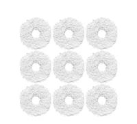CIENUWPD pour Ecovacs Deebot X1 Omin/Turbo T10 Omin/Turbo Accessoires Sacs d'aspirateur Brosse Principale Chiffon Filtre HEPA Pièces de Rechange (H)