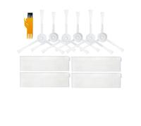 CIENUWPD Rouleau Principal, Brosse latérale, Filtre Hepa, Chiffon de Nettoyage, Accessoires pour Rowenta Tefal X-Plorer Serie 95 Animal RG7975WH RG7987WH(Set 1)