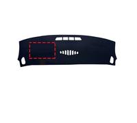 CIENUWPD Tapis Tableau Bord antidérapant en Silicone pour Voiture,Accessoire Pare-Soleil pour Conduite à Gauche pour BYD Sea Lion 07 EV 2024 2025(Left Red No HUD)
