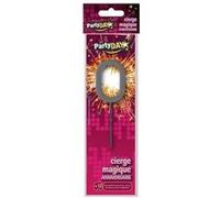 cierge magique anniversaire chiffre 0 - f1 - pyragric p152600 Gris G