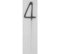 Cierge magique chiffre 4 16cm 77430