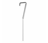 Cierge Magique "Chiffre 7" 15cm Argent