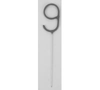 Cierge magique chiffre 9 16cm 77435