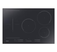 Candy CTPS64SCTTWIFI Plaque de cuisson à induction, commande Mono Slider, 4 zones de cuisson, WiFi, sans cadre, verre noir, 52 x 59 x 6 cm