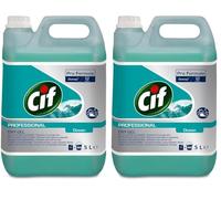 Cif 7517870 Oxygel Océan Nettoyant Sols Multi-Usages Professionnel, 5L (Lot de 2)